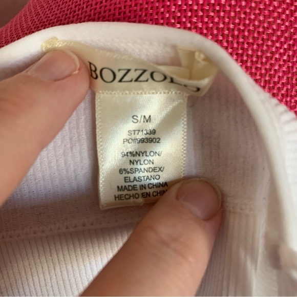 👗Bralette with Lace Detail on Bust, Adjustable Straps, size S/M, white - Picture 4 of 4